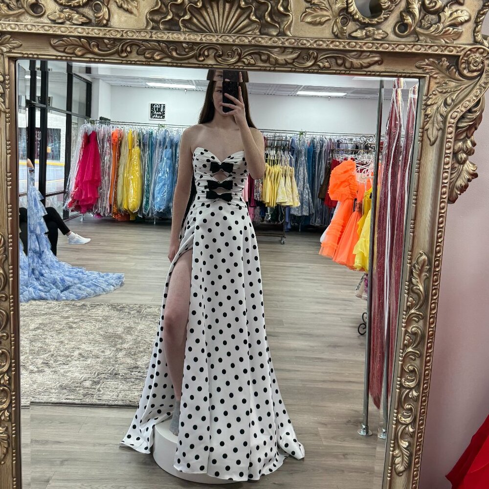 JULIET ORIGINAL POLKA DOT PROM DRESS